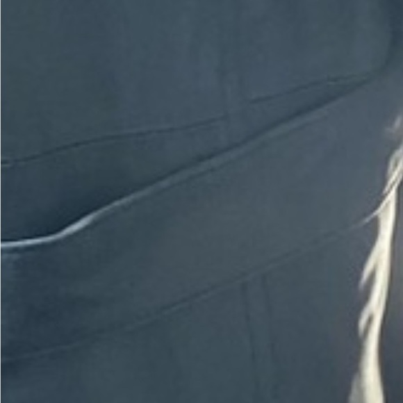 Men’s Black Leather trench coat double breasted with belt - Picture 5 of 6